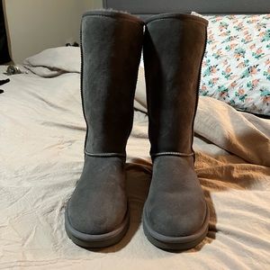 Grey classic tall UGG boots